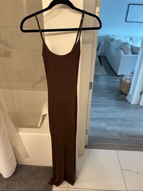 SKIMS Ribbed Maxi Dress - Women